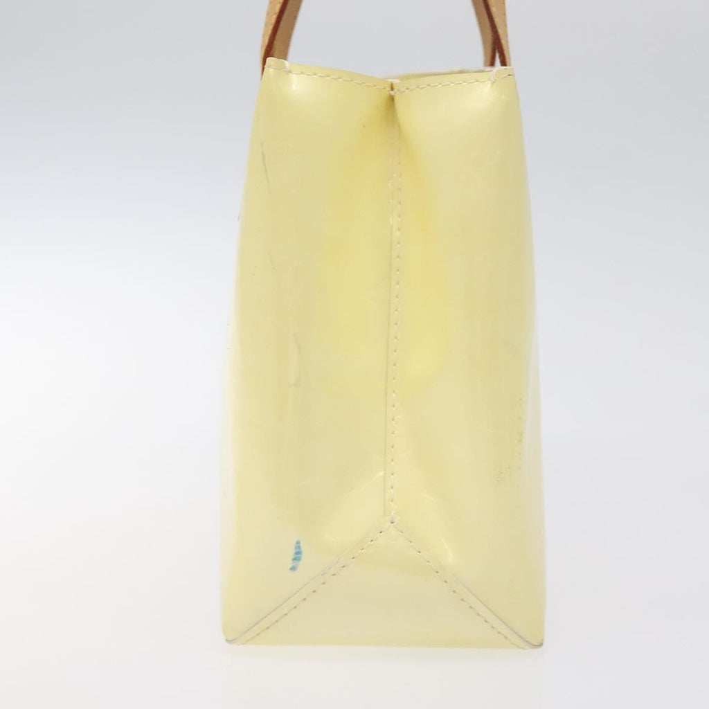 Louis Vuitton Reade Handbag Monogram Vernis Beige Patent_Leather Bag (Pre-Owned)