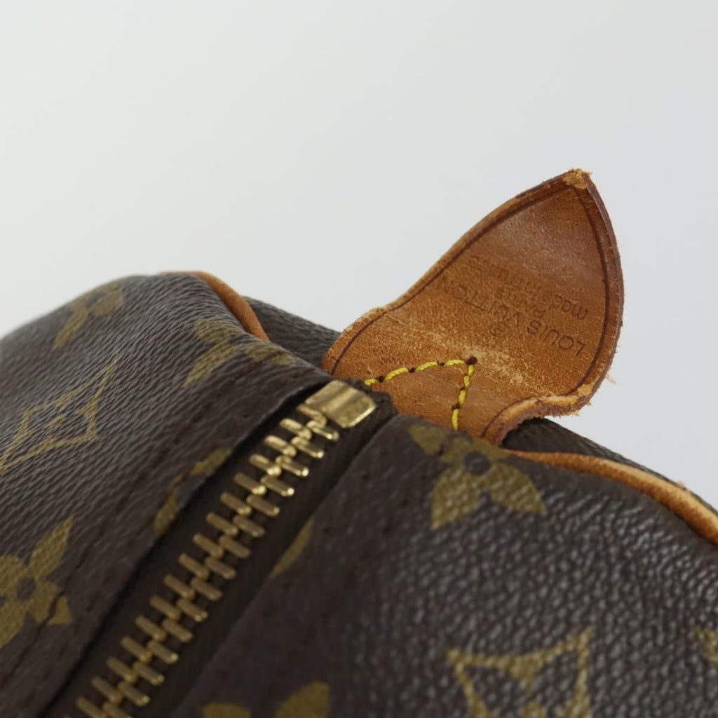 Louis Vuitton Keepall Bag Monogram Canvas Brown Canvas Travel Bag Bag (Pre-Owned)