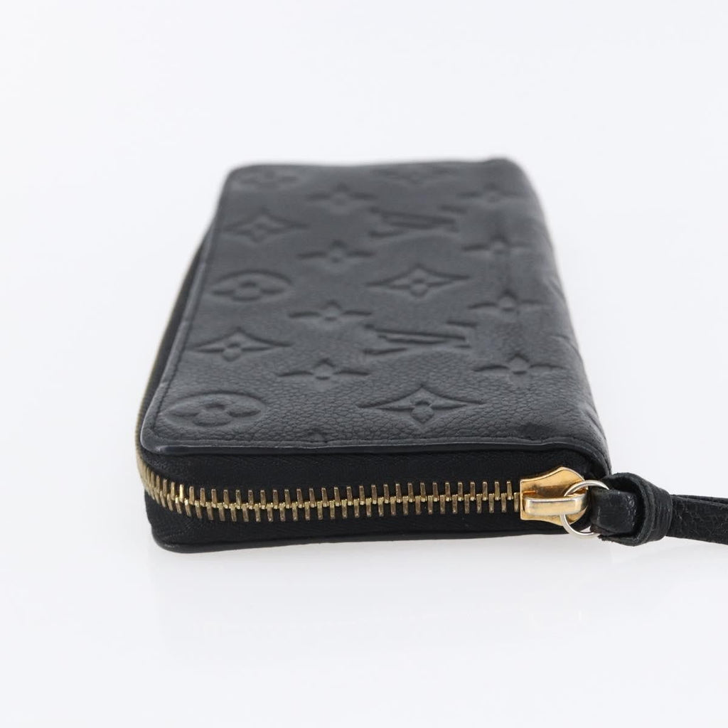 Louis Vuitton Portefeuille Zippy Monogramme Empreinte Monogramme Empreinte Black Leather Wallets Accessory (Pre-Owned)