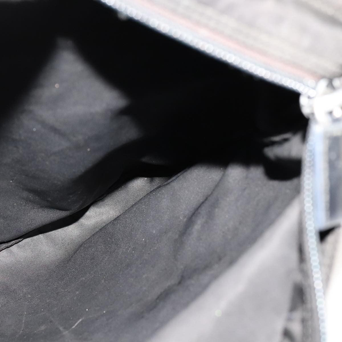 Prada Flat Messenger Bag Tessuto Black Nylon Shoulder Bag Bag (Pre-Owned)