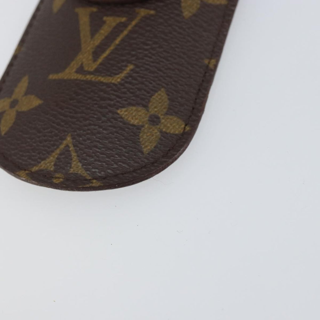 Louis Vuitton Etui À Stylo Canvas Brown Canvas Clutche & Pouche Bag (Pre-Owned)
