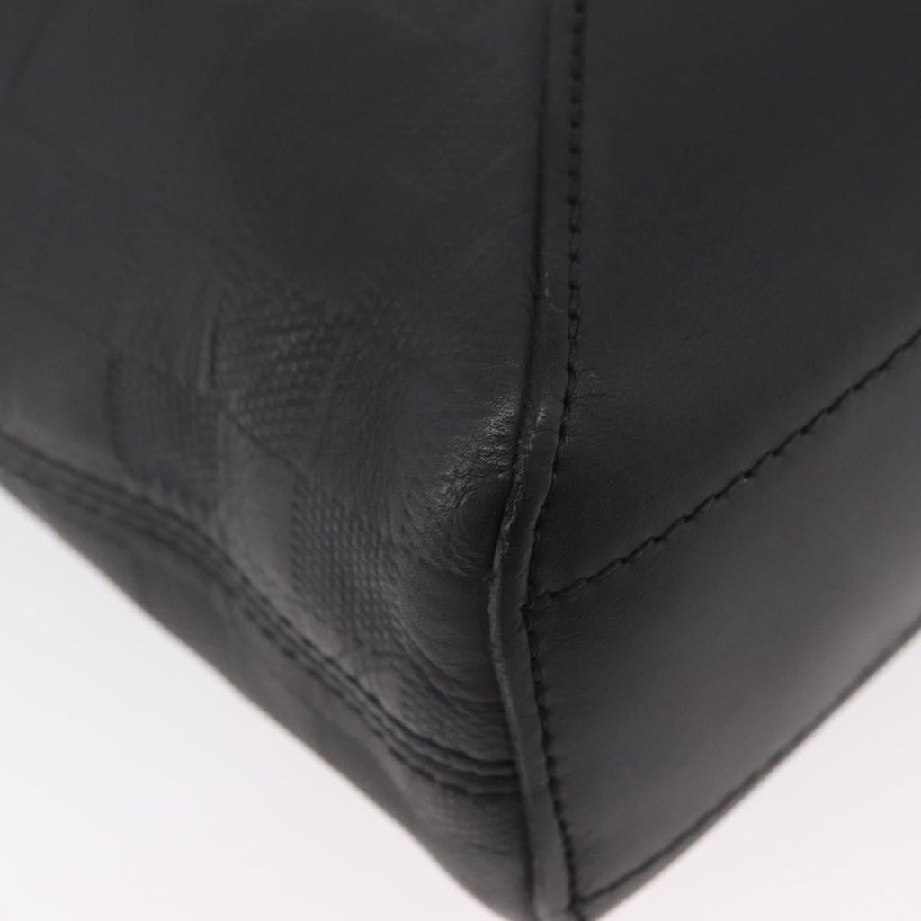 Louis Vuitton Avenue Soft Briefcase Damier Infini Leather Black Leather Briefcase Bag (Pre-Owned)
