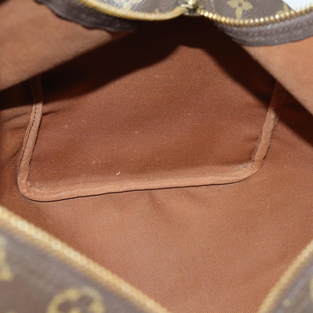 Louis Vuitton Keepall Bag Monogram Canvas Brown Canvas Travel Bag Bag (Pre-Owned)