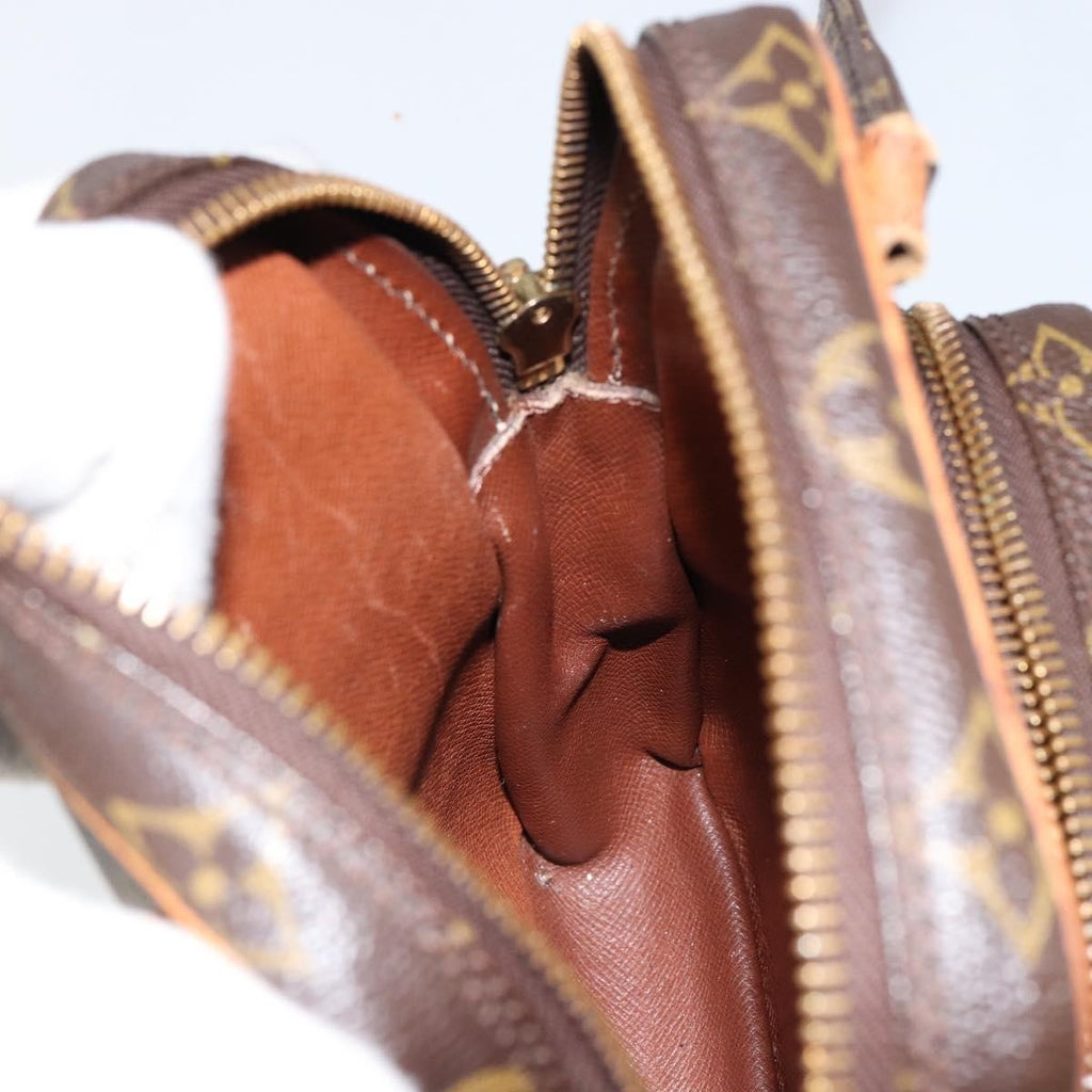 Louis Vuitton Amazone Bag Monogram Canvas Brown Canvas Shoulder Bag Bag (Pre-Owned)