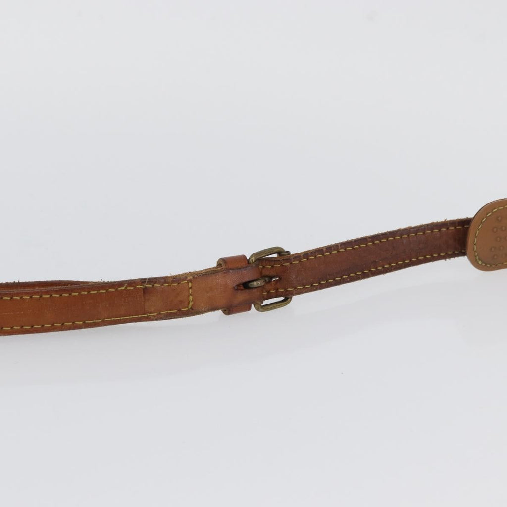 Louis Vuitton Saumur Handbag Monogram Canvas Brown Canvas Shoulder Bag Bag (Pre-Owned)