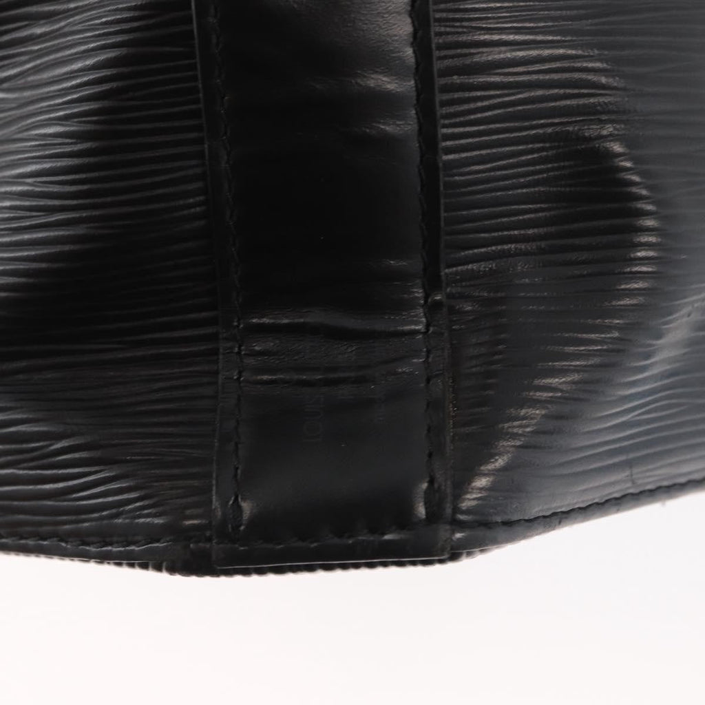 Louis Vuitton Vintage Sac D'epaule Handbag Epi Leather Black Leather Shoulder Bag Bag (Pre-Owned)