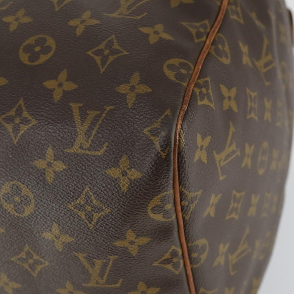 Louis Vuitton Keepall Bag Monogram Canvas Brown Canvas Travel Bag Bag (Pre-Owned)