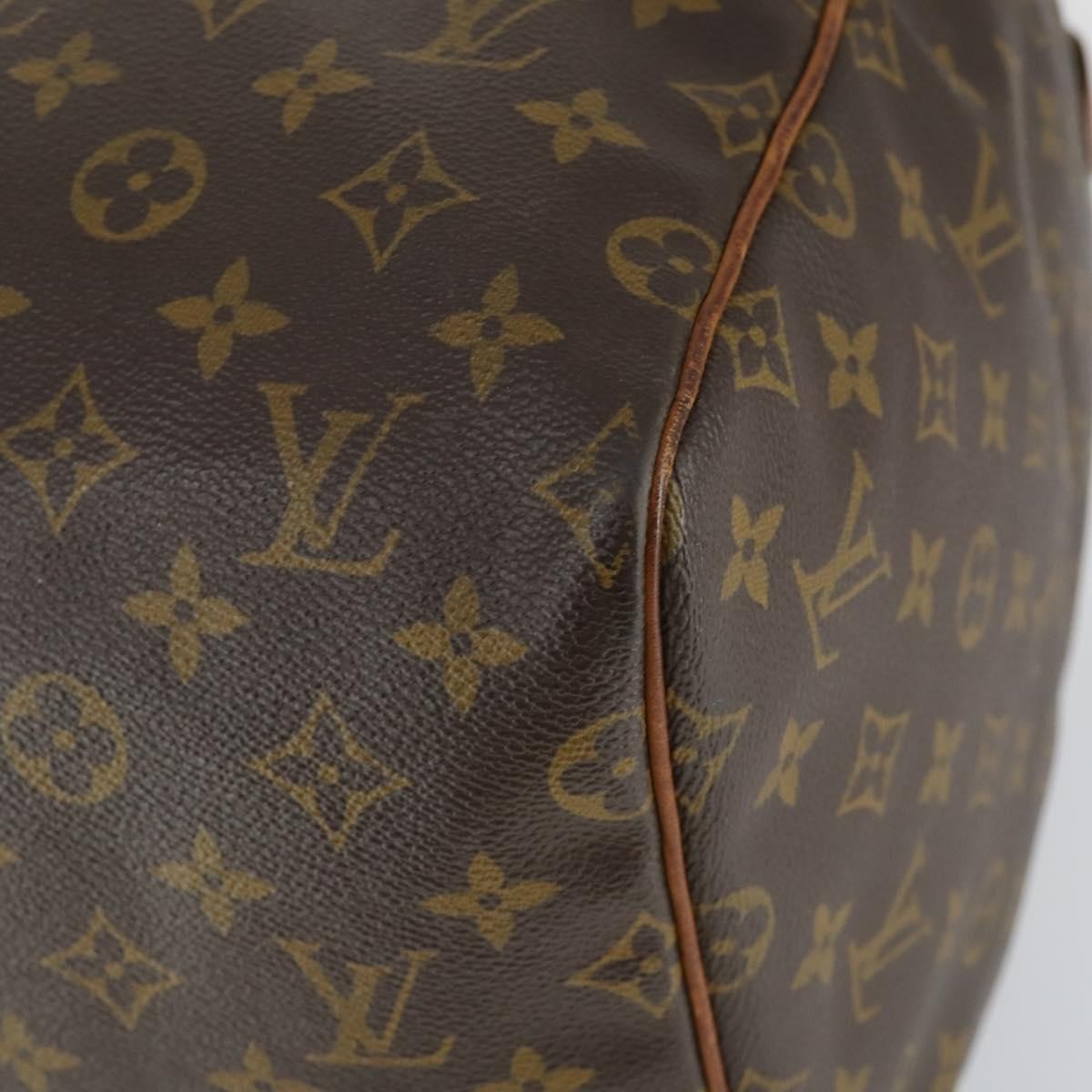 Louis Vuitton Keepall Bag Monogram Canvas Brown Canvas Travel Bag Bag (Pre-Owned)