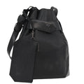 Louis Vuitton Vintage Sac D'epaule Handbag Epi Leather Black Leather Shoulder Bag Bag (Pre-Owned)