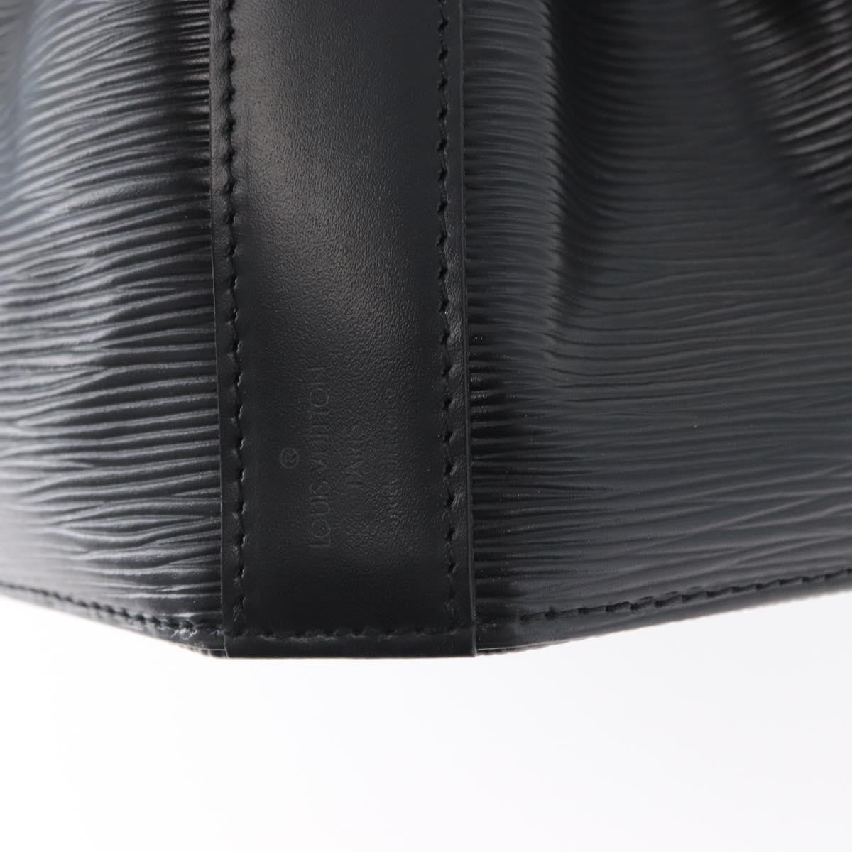 Louis Vuitton Vintage Sac D'epaule Handbag Epi Leather Black Leather Shoulder Bag Bag (Pre-Owned)