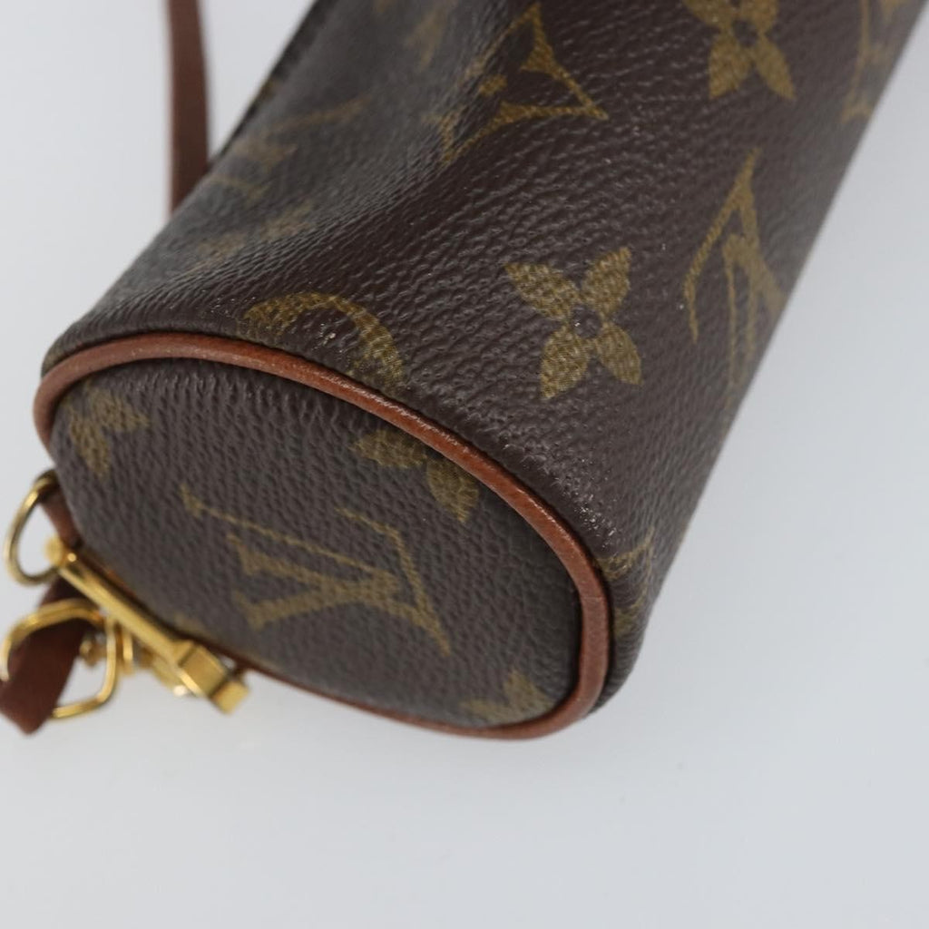 Louis Vuitton Papillon Pochette Monogram Canvas Brown Canvas Clutche & Pouche Bag (Pre-Owned)