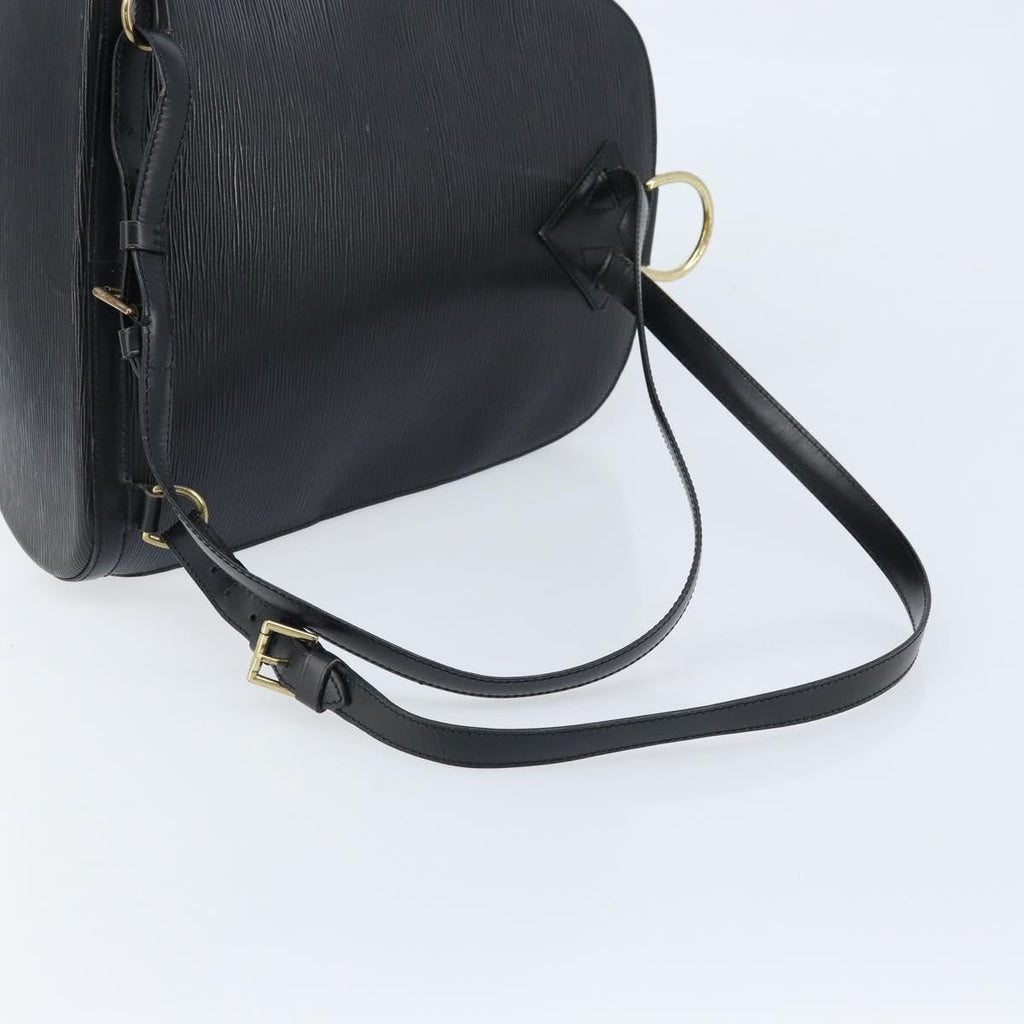 Louis Vuitton Gobelins Backpack Epi Leather Black Leather Backpack Bag (Pre-Owned)