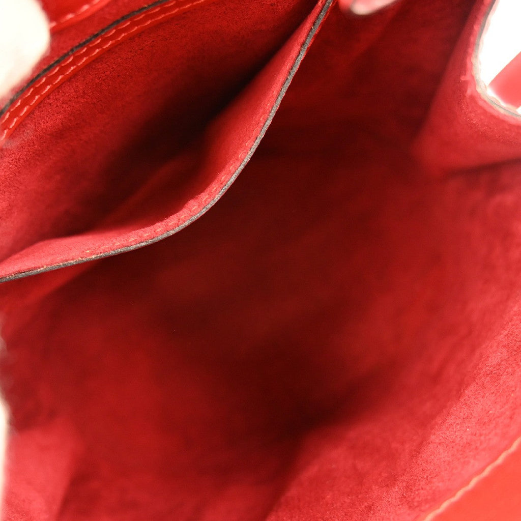 Louis Vuitton Cluny Shoulder Bag Epi Leather Red Leather Shoulder Bag Bag (Pre-Owned)