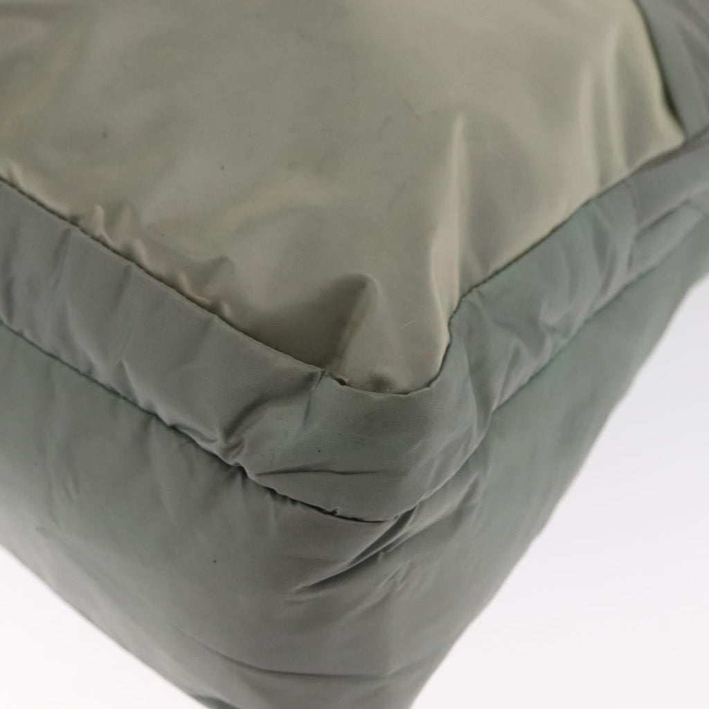 Prada Vintage Shoulder Bag Tessuto Green Nylon Shoulder Bag Bag (Pre-Owned)