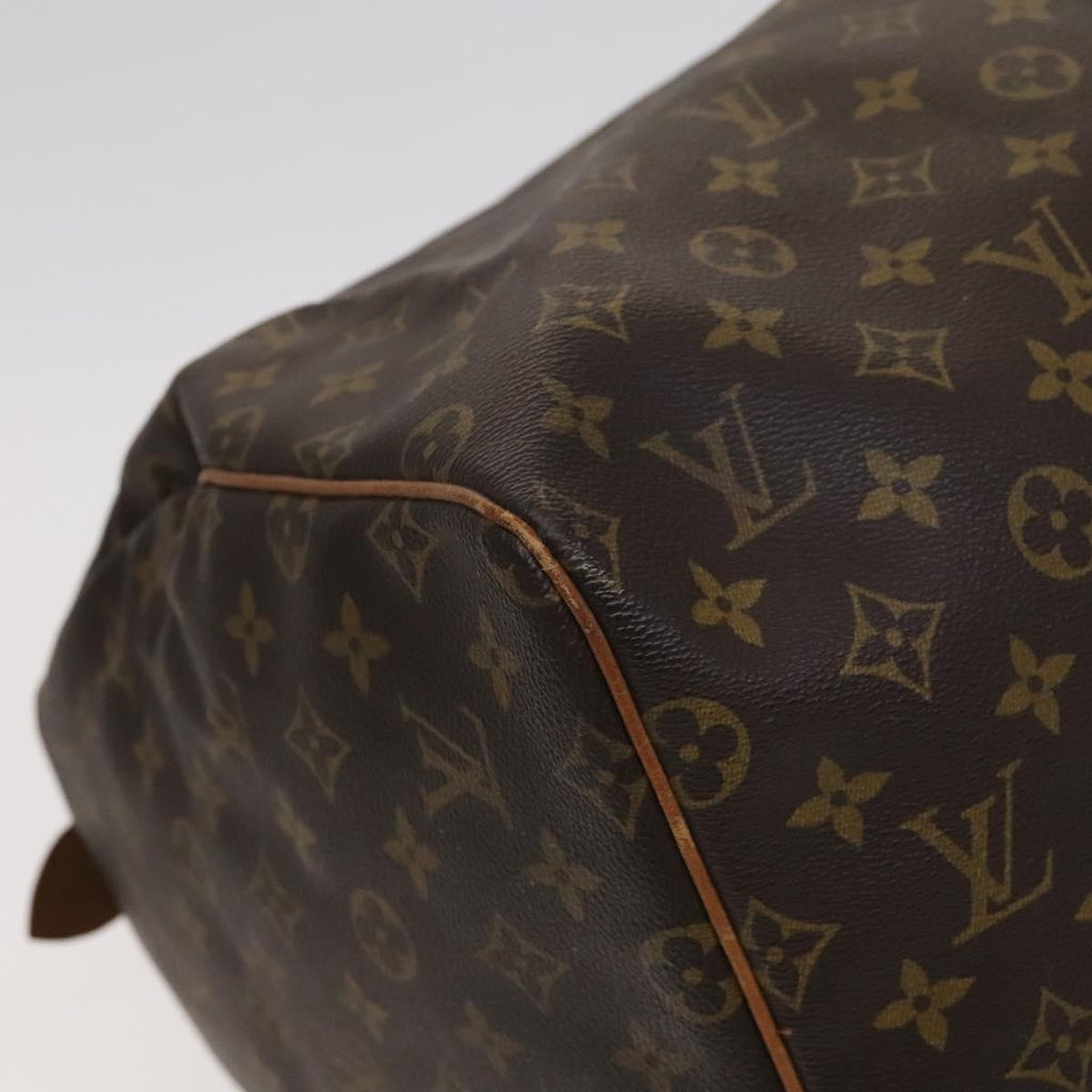 Louis Vuitton Keepall Bag Monogram Canvas Brown Canvas Travel Bag Bag (Pre-Owned)