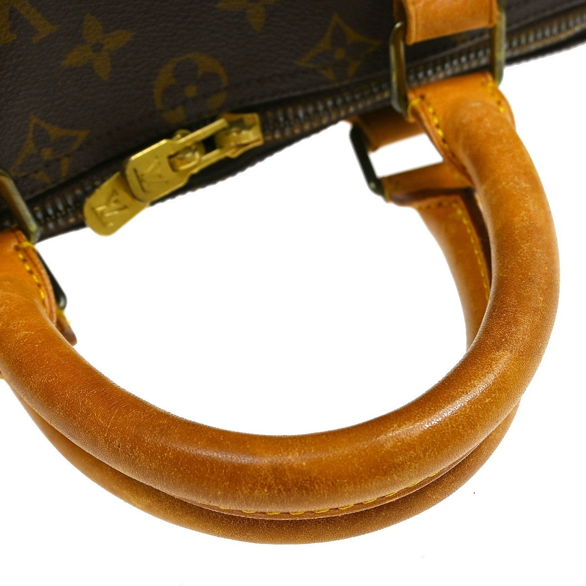 Louis Vuitton Keepall Bag Monogram Canvas Brown Canvas Travel Bag Bag (Pre-Owned)