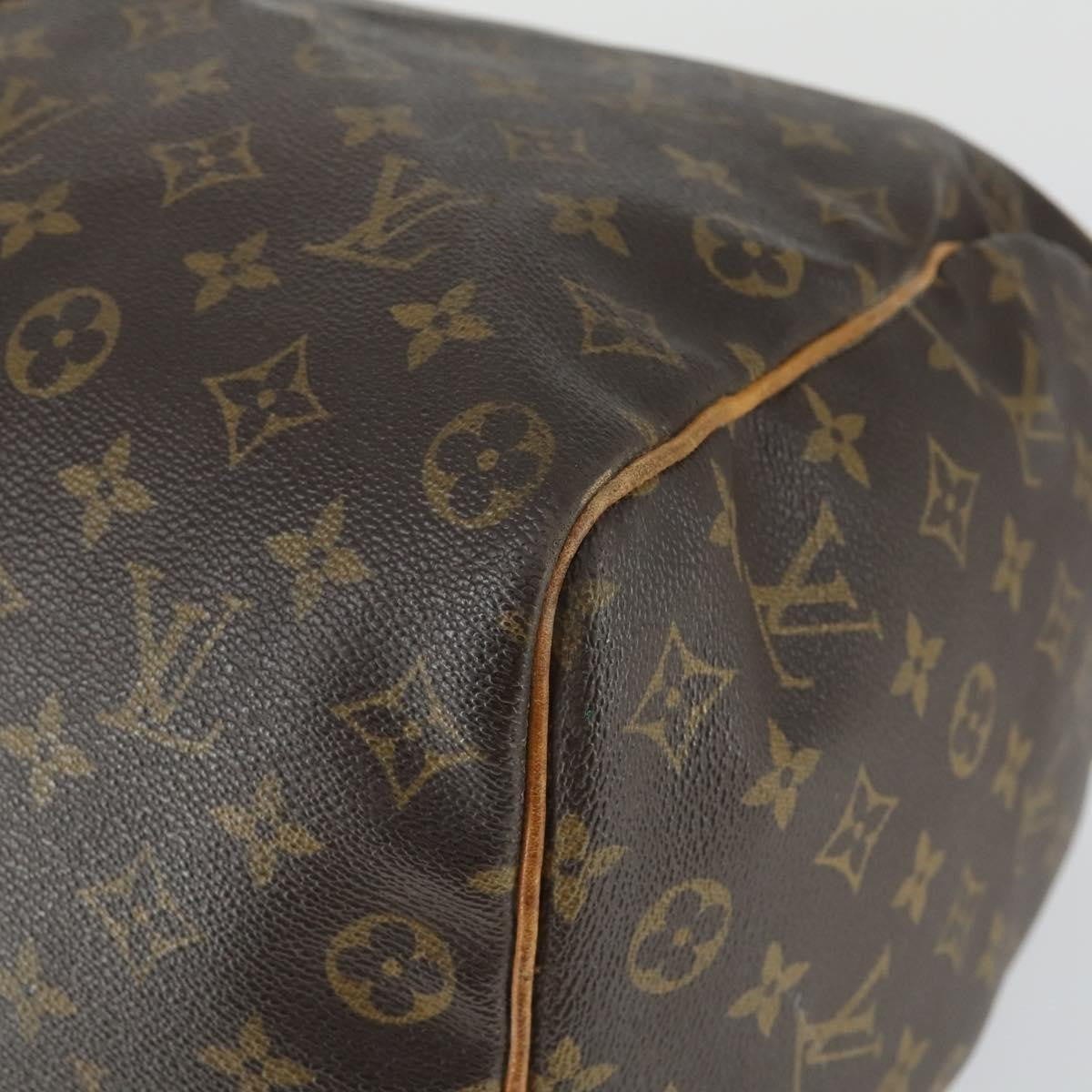 Louis Vuitton Keepall Bag Monogram Canvas Brown Canvas Travel Bag Bag (Pre-Owned)
