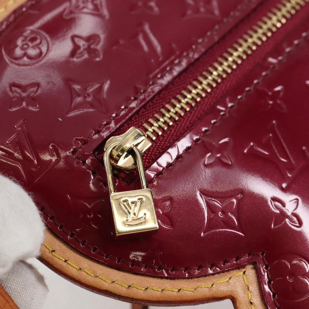 Louis Vuitton Conte De Fees Butterfly Crossbody Bag Monogram Vernis Burgundy Patent_Leather Clutche & Pouche Bag (Pre-Owned)