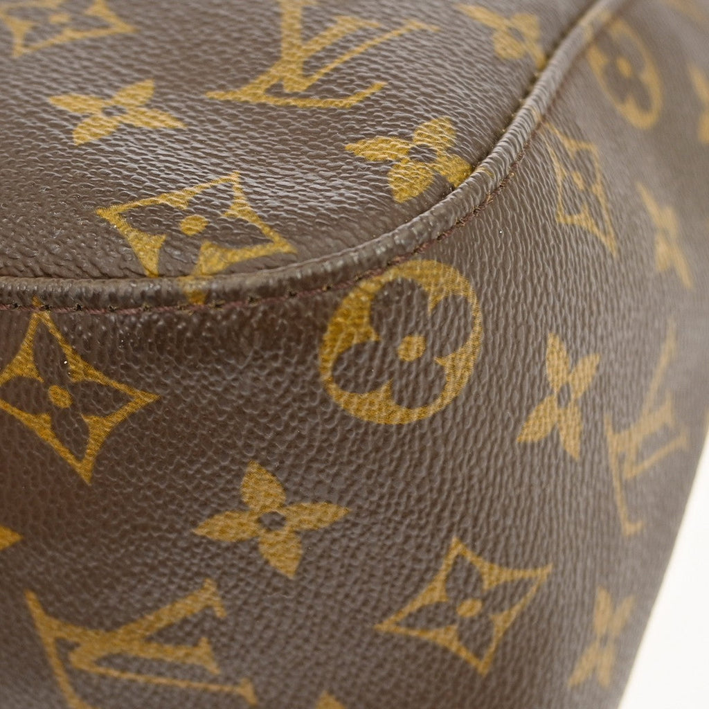 Louis Vuitton Monogram Looping Handbag Monogram Canvas Brown Canvas Handbag (Pre-Owned)