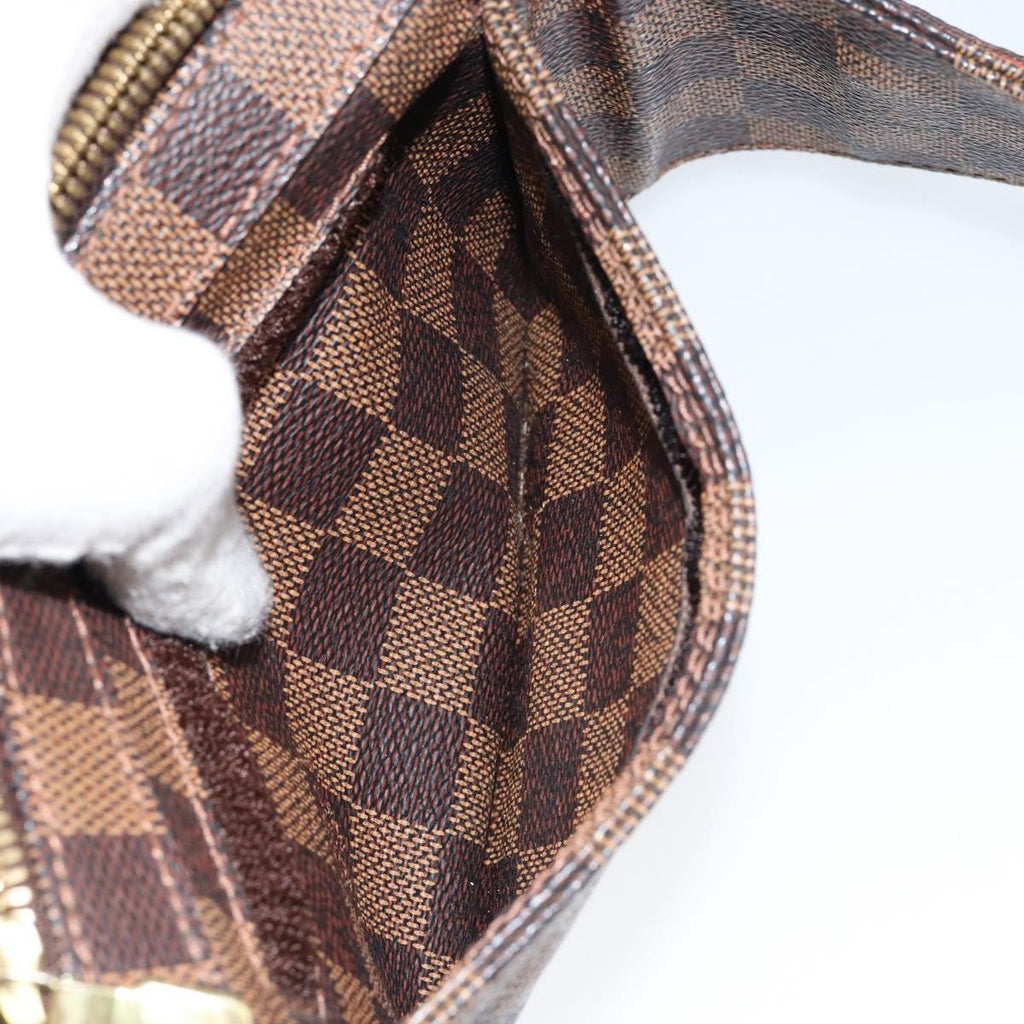 Louis Vuitton Geronimos Waist Bag Damier Brown Canvas Clutche & Pouche Bag (Pre-Owned)