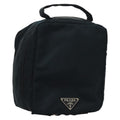 Prada Zip Around Toiletry Bag Tessuto Navy Nylon Clutche & Pouche Bag (Pre-Owned)