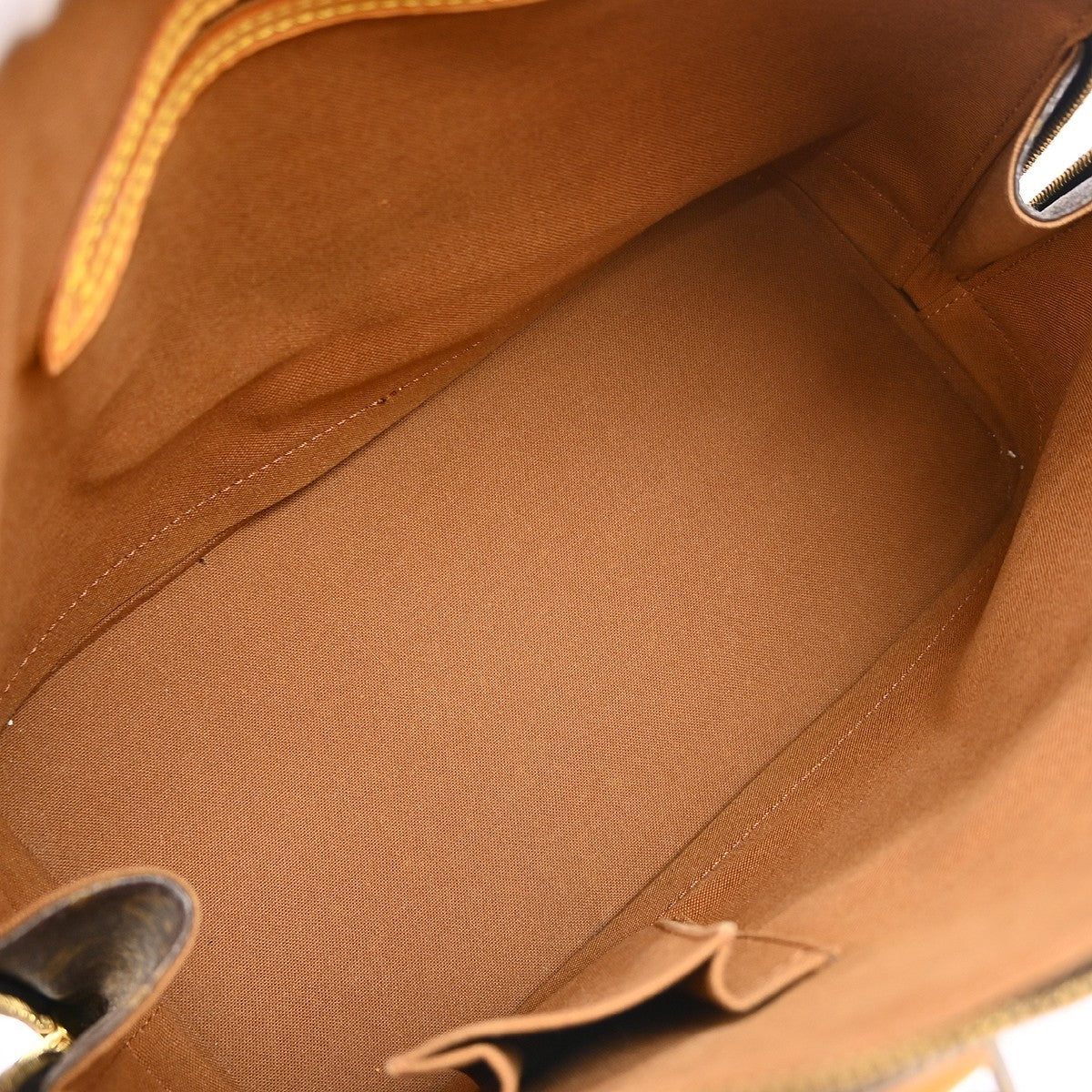 Louis Vuitton Alma Handbag Monogram Canvas Brown Canvas Handbag (Pre-Owned)
