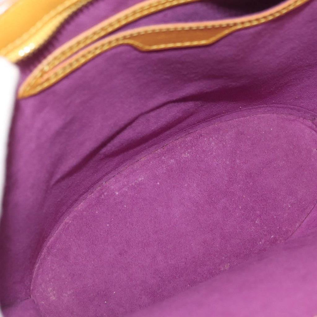 Louis Vuitton Saint Jacques Handbag Epi Leather Yellow Leather Handbag (Pre-Owned)
