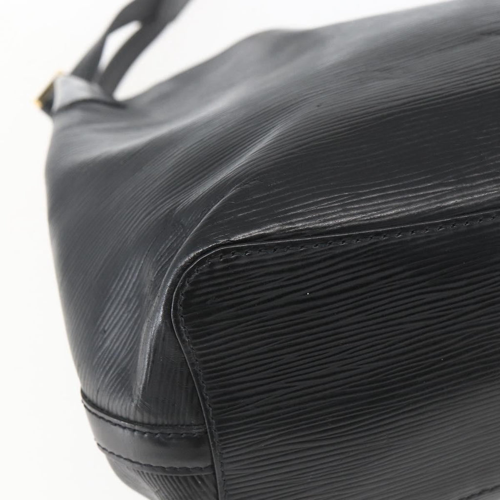 Louis Vuitton Mandara Handbag Epi Leather Black Leather Tote Bag Bag (Pre-Owned)