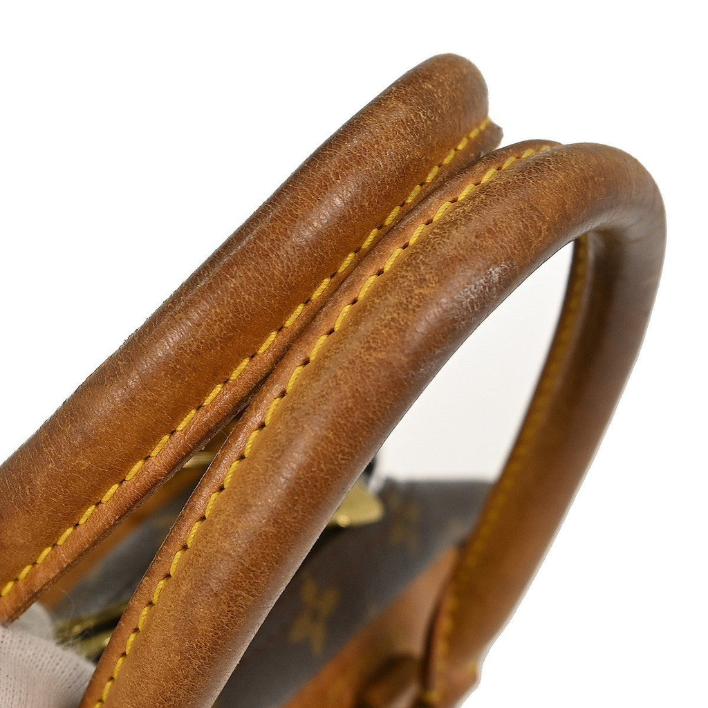 Louis Vuitton Deauville Handbag Monogram Canvas Brown Canvas Handbag (Pre-Owned)
