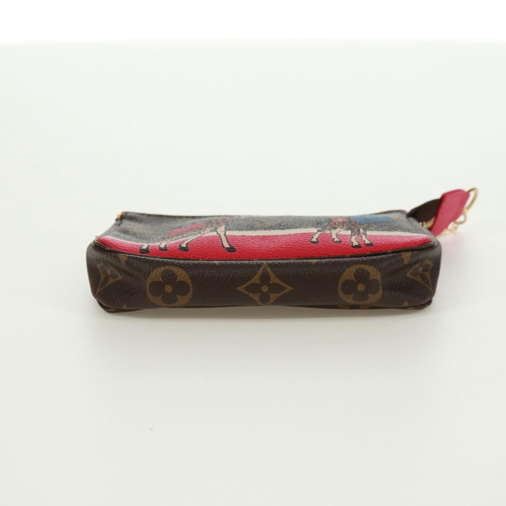 Louis Vuitton Pochette Accessoires Limited Edition Christmas Animation Monogram Canvas Multicolour Canvas Clutche & Pouche Bag (Pre-Owned)