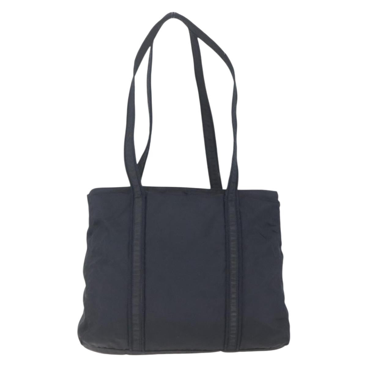 Prada Vintage Shoulder Bag Tessuto Black Nylon Shoulder Bag Bag (Pre-Owned)