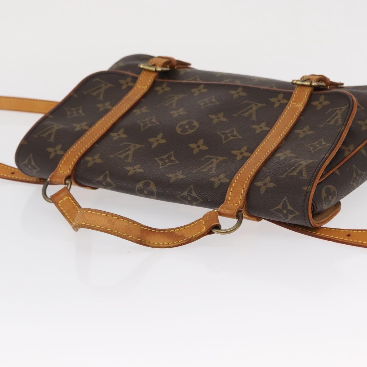 Louis Vuitton Marelle Sac A Dos Backpack Monogram Canvas Brown Canvas Backpack Bag (Pre-Owned)