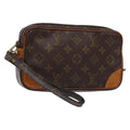 Louis Vuitton Marly Dragonne Clutch Monogram Canvas Brown Canvas Clutche & Pouche Bag (Pre-Owned)