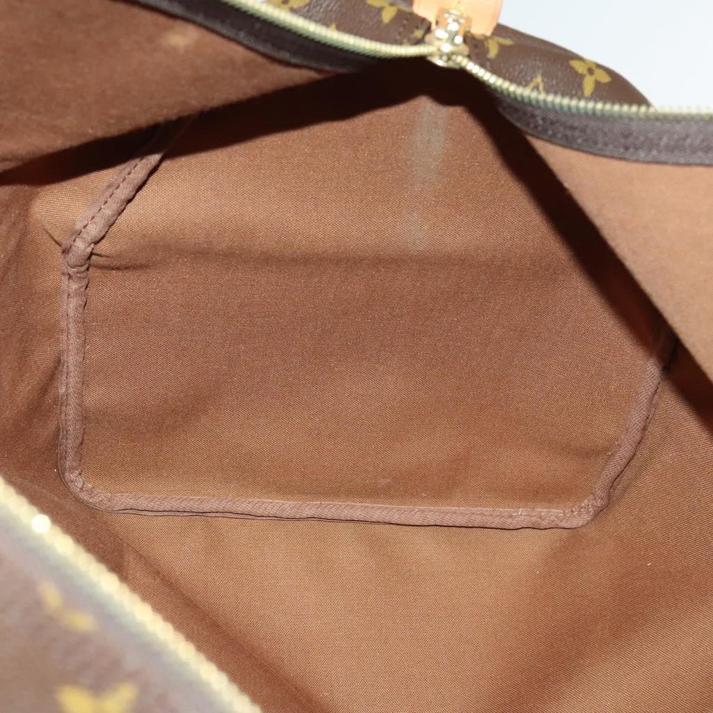 Louis Vuitton Keepall Bag Monogram Canvas Brown Canvas Bag (Pre-Owned)