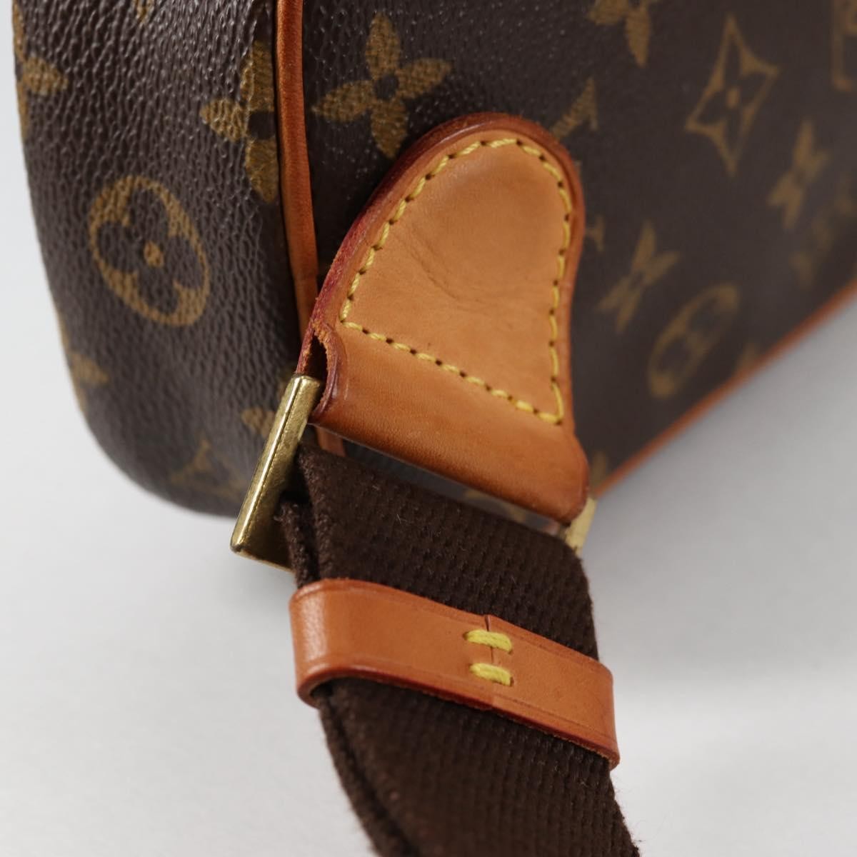 Louis Vuitton Pochette Gange Monogram Canvas Brown Canvas Bag (Pre-Owned)