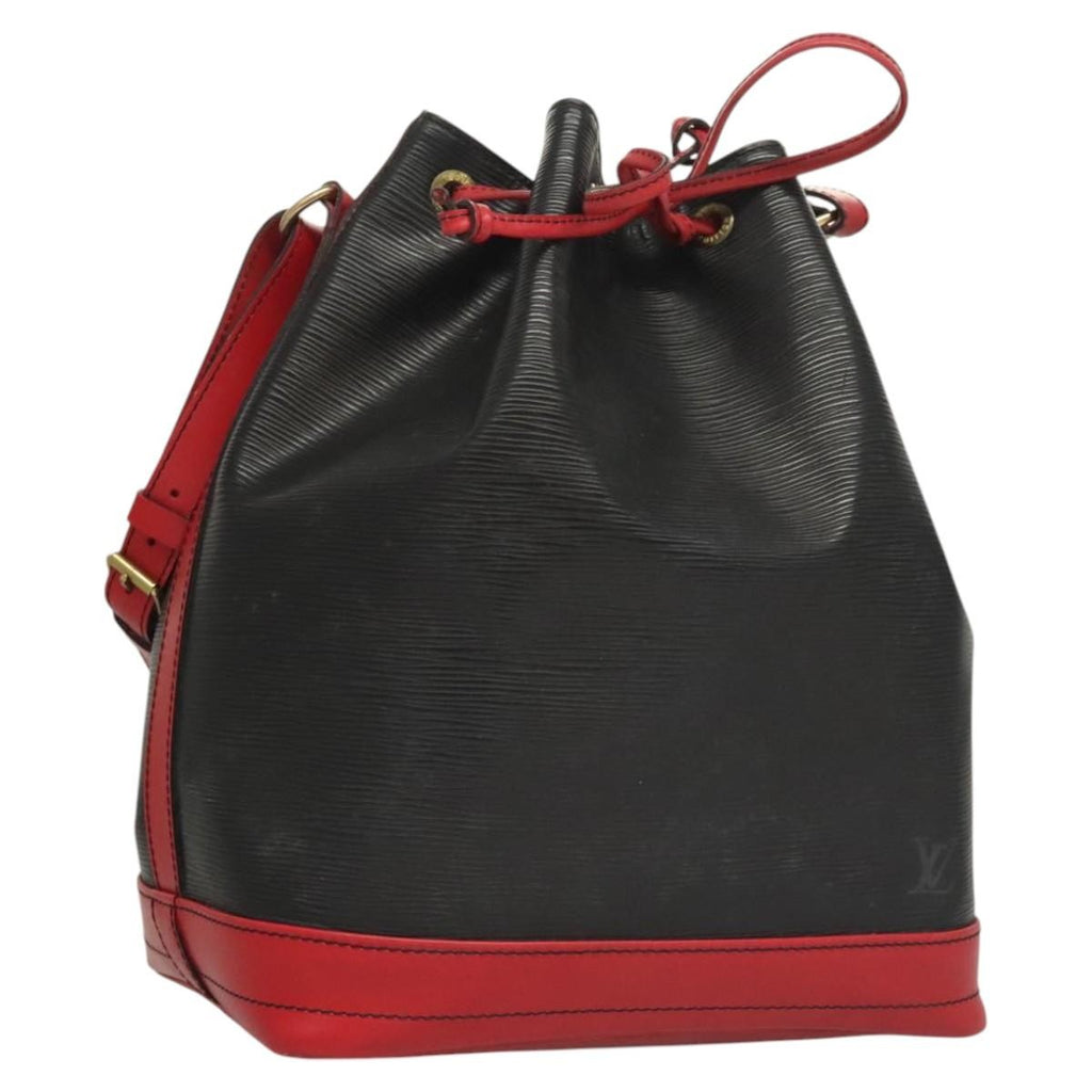 Louis Vuitton Bicolor Noe Handbag Epi Leather Black Leather Shoulder Bag Bag (Pre-Owned)