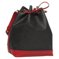 Louis Vuitton Bicolor Noe Handbag Epi Leather Black Leather Shoulder Bag Bag (Pre-Owned)