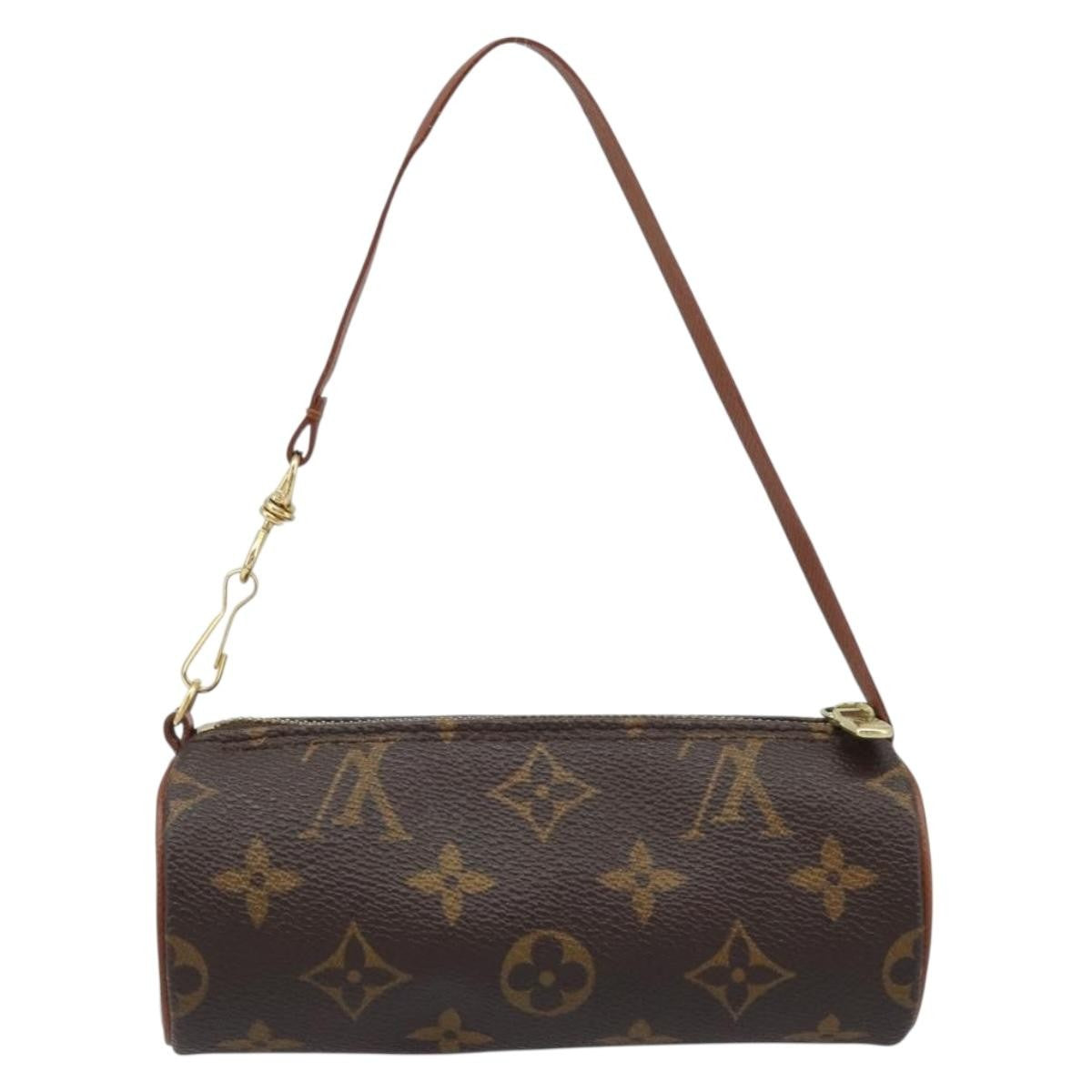 Louis Vuitton Papillon Pochette Monogram Canvas Brown Canvas Clutche & Pouche Bag (Pre-Owned)