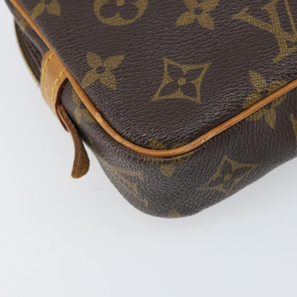 Louis Vuitton Pochette Marly Bandouliere Bag Monogram Canvas Brown Canvas Shoulder Bag Bag (Pre-Owned)
