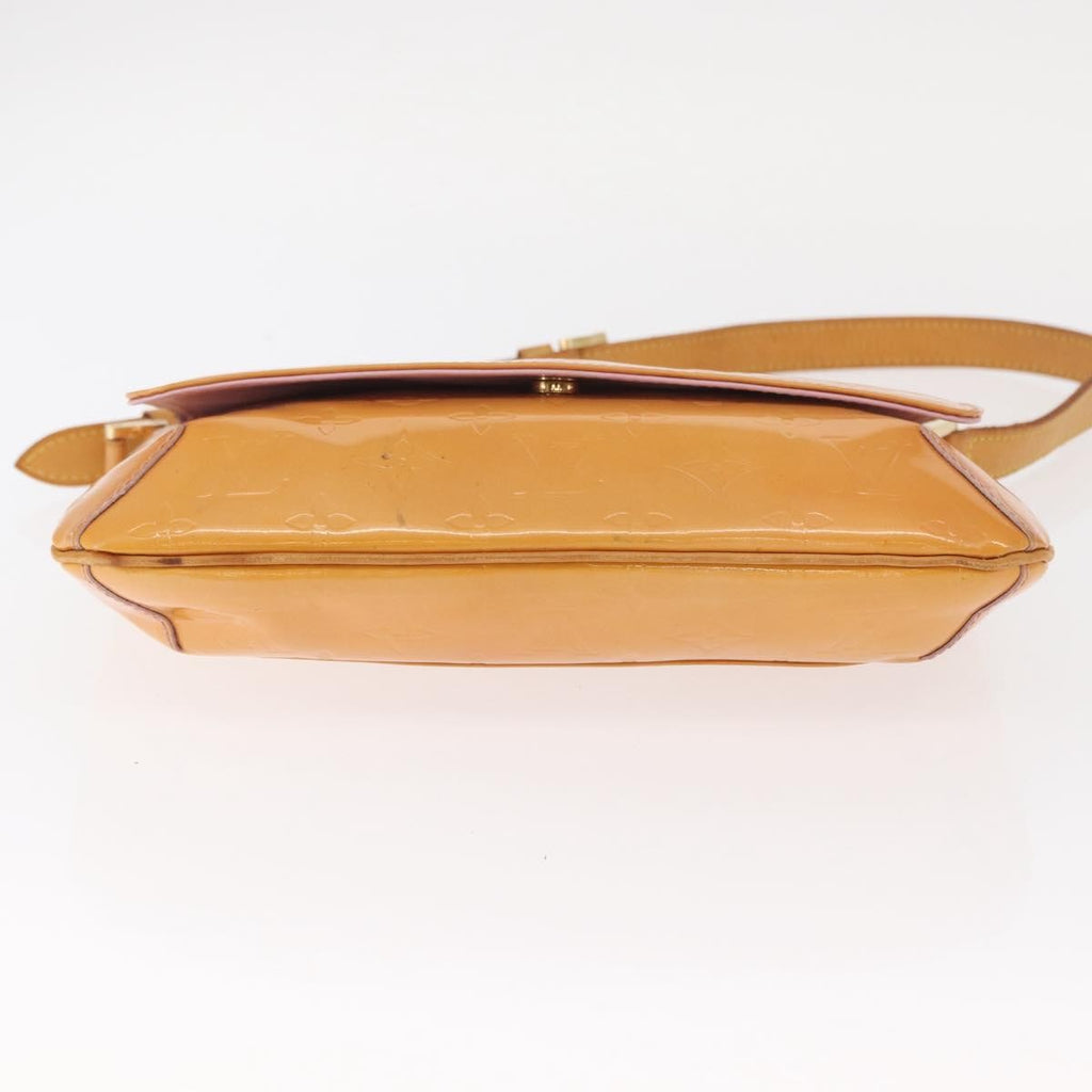 Louis Vuitton Thompson Street Handbag Monogram Vernis Yellow Patent_Leather Shoulder Bag Bag (Pre-Owned)
