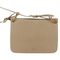 Prada Vintage Shoulder Bag Leather Beige Leather Shoulder Bag Bag (Pre-Owned)