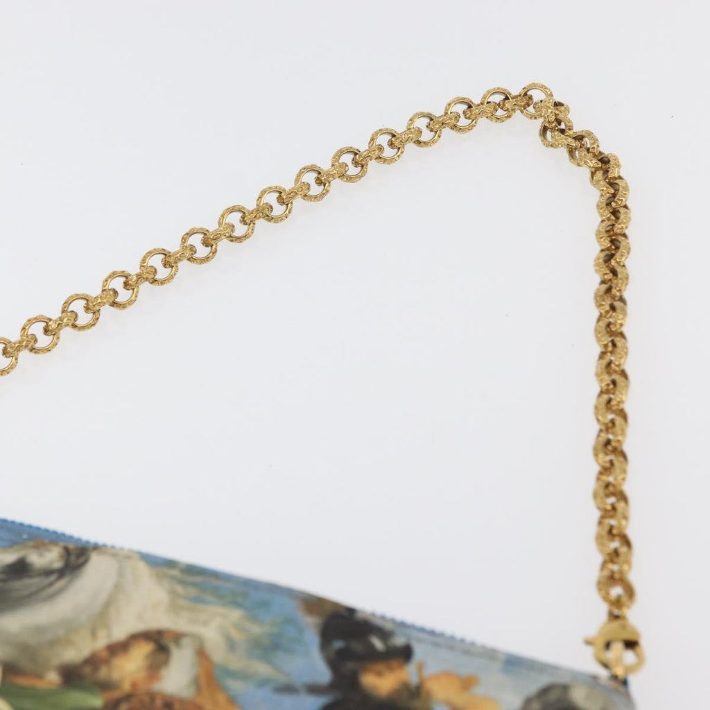 Louis Vuitton Pochette Clutch Limited Edition Jeff Koons Monet Print Canvas Multicolour Canvas Clutche & Pouche Bag (Pre-Owned)