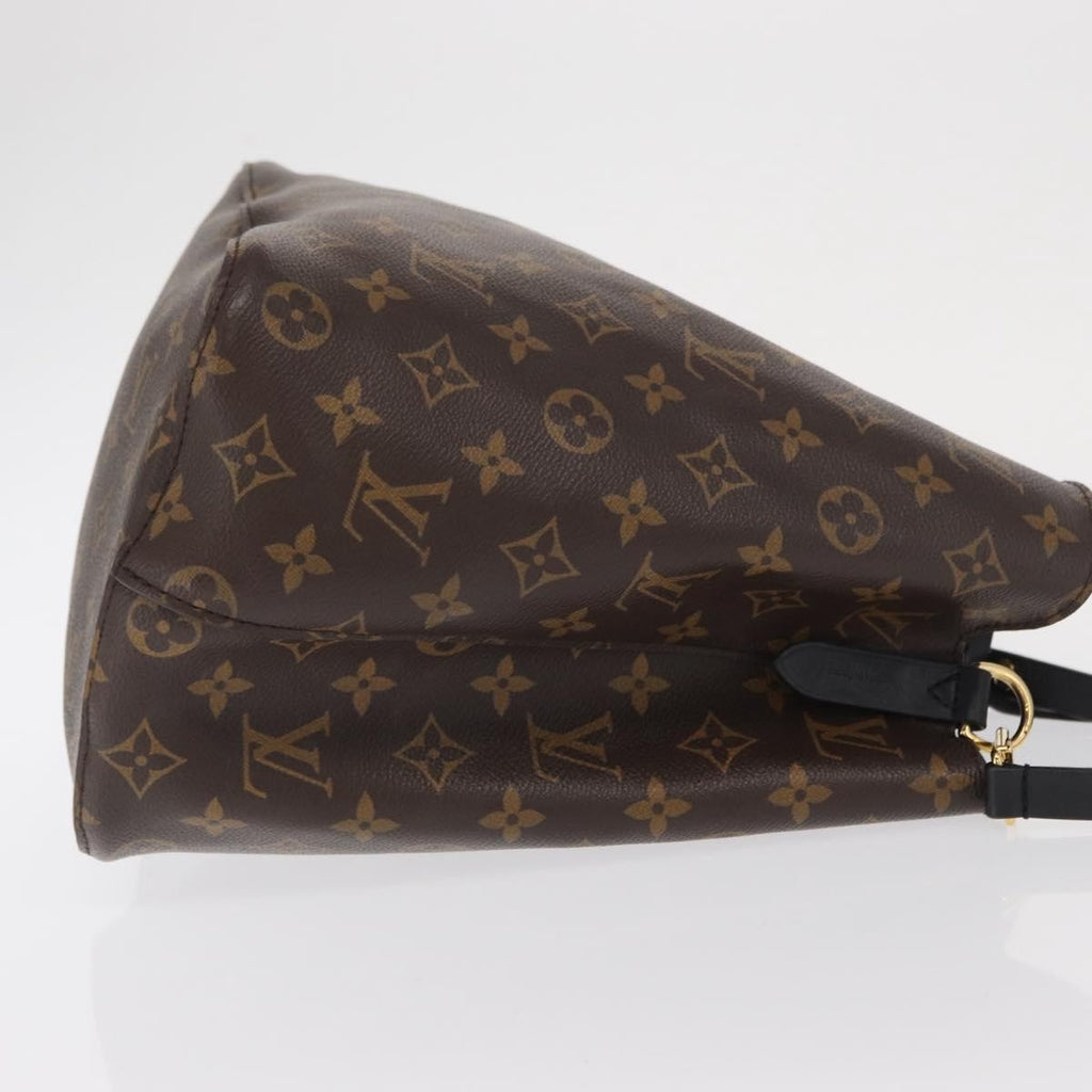 Louis Vuitton Neonoe Handbag Monogram Canvas Black Canvas Shoulder Bag Bag (Pre-Owned)