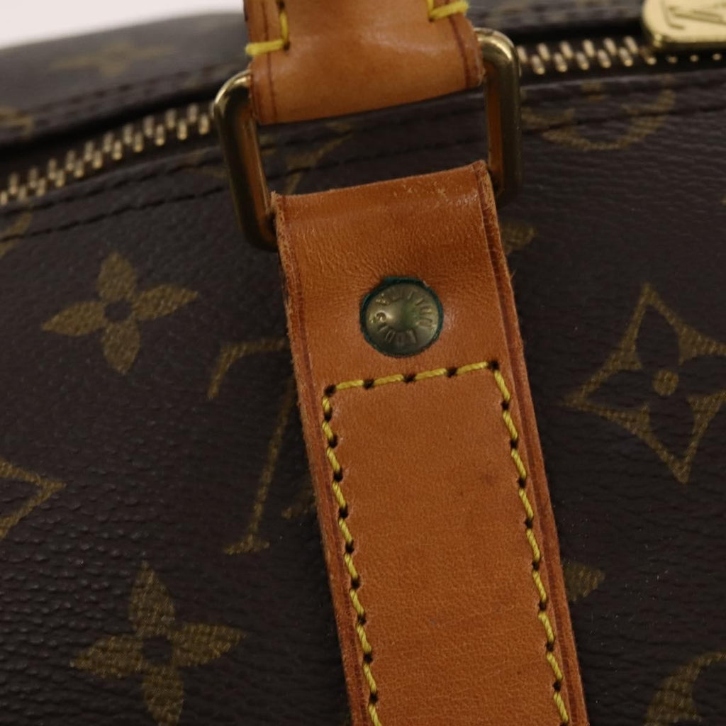 Louis Vuitton Keepall Bag Monogram Canvas Brown Canvas Travel Bag Bag (Pre-Owned)