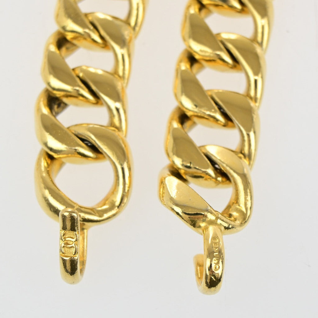 Chanel Cc Chunky Chain-Link Belt Gold-Plated Gold Gold_Plated Accessory (Pre-Owned)