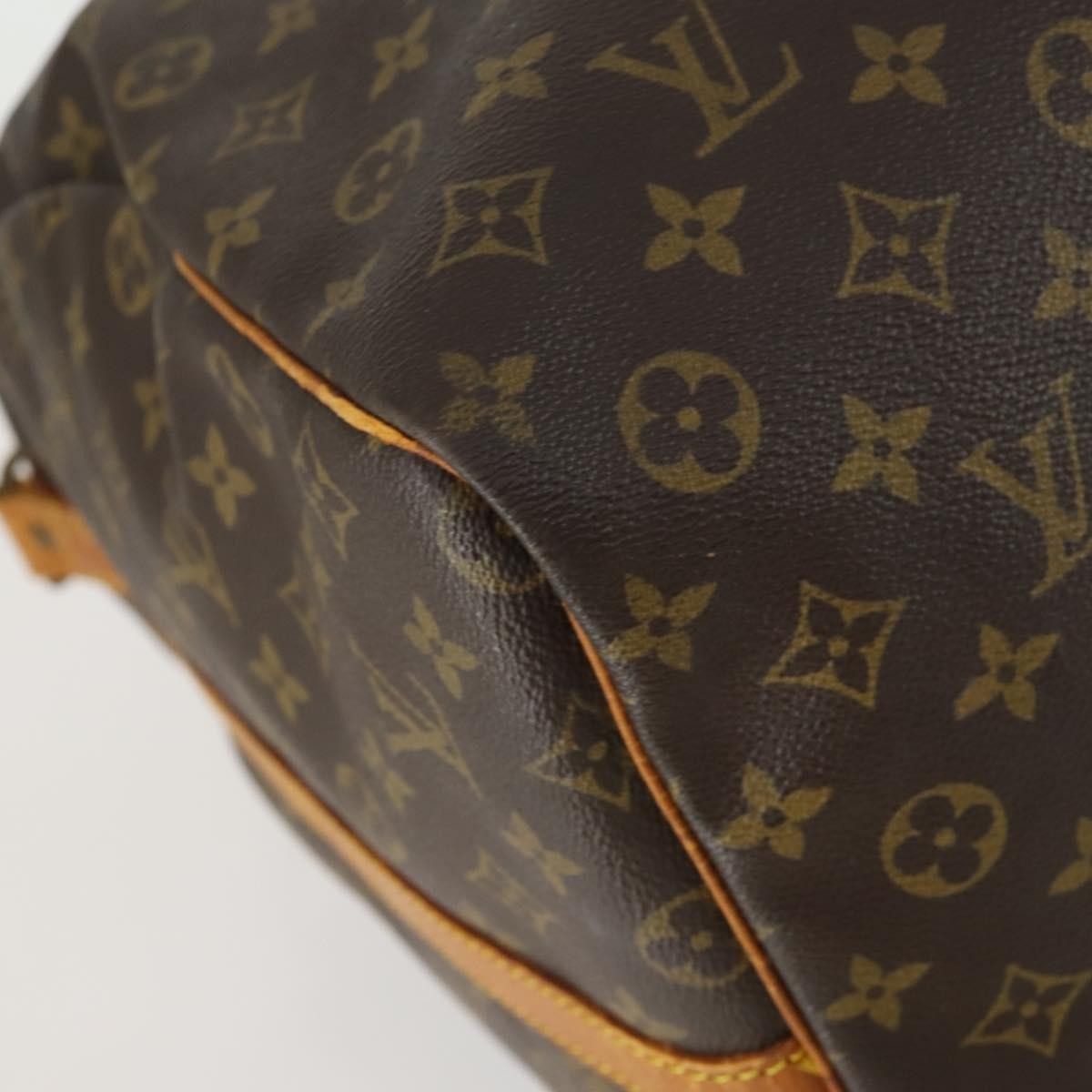 Louis Vuitton Keepall Bandouliere Bag Monogram Canvas Brown Canvas Travel Bag Bag (Pre-Owned)