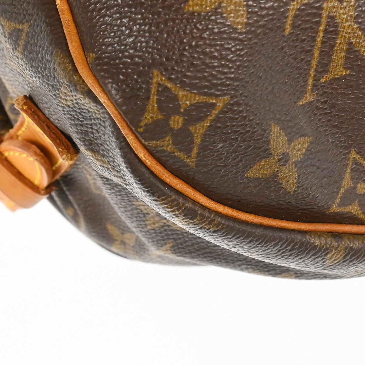 Louis Vuitton Saumur Handbag Monogram Canvas Brown Canvas Shoulder Bag Bag (Pre-Owned)
