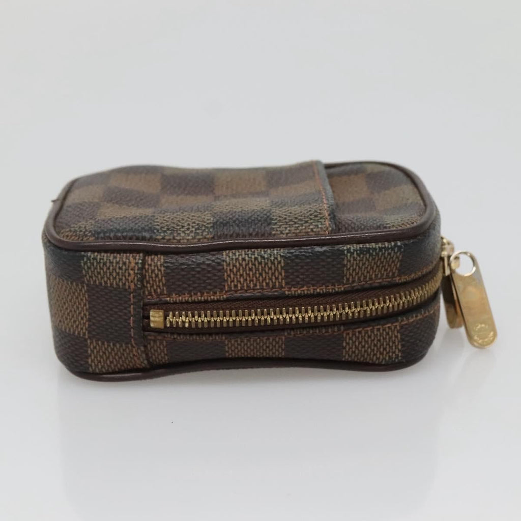 Louis Vuitton Etui Okapi Camera Case Damier Brown Canvas Bag (Pre-Owned)