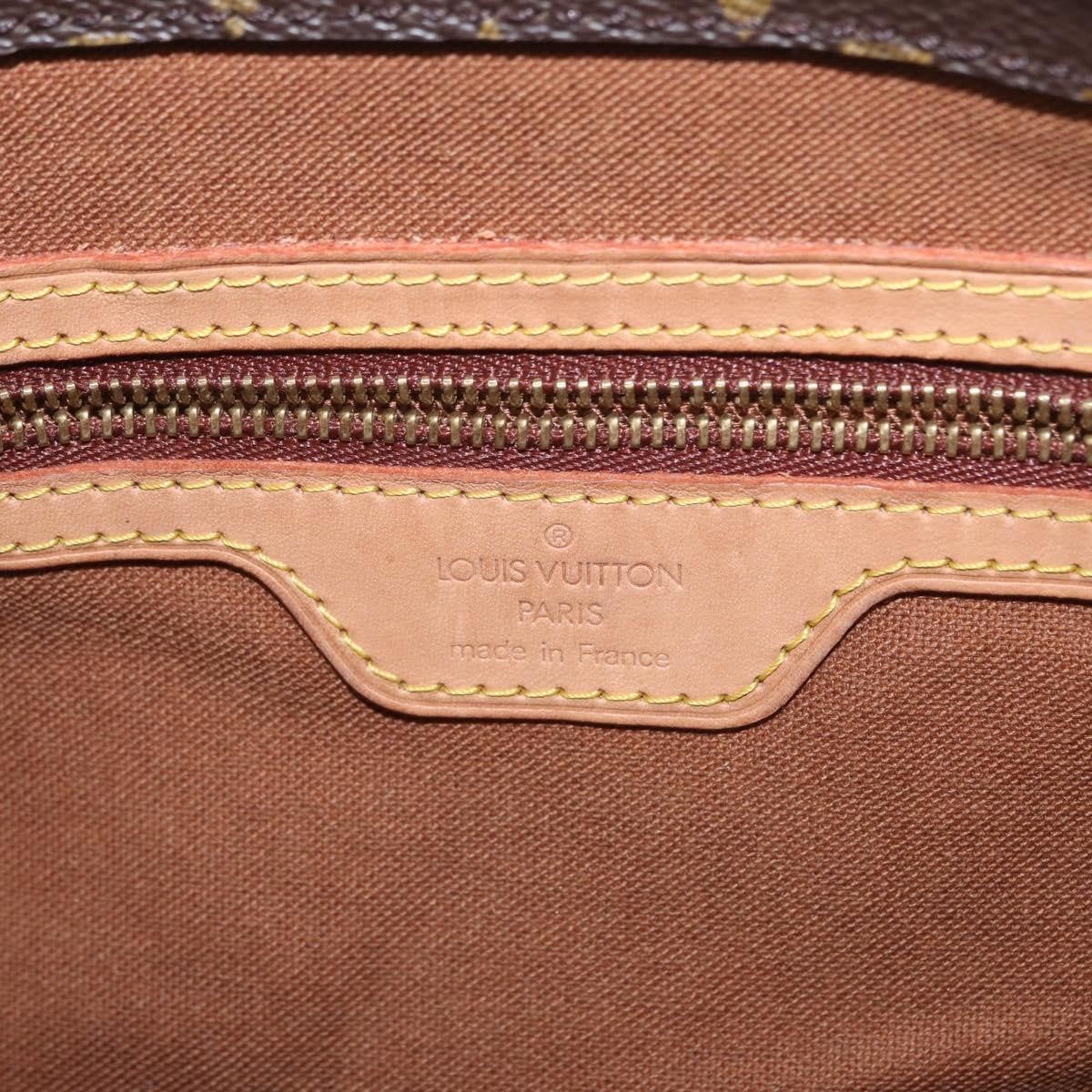 Louis Vuitton Cabas Mezzo Monogram Canvas Brown Canvas Tote Bag Bag (Pre-Owned)