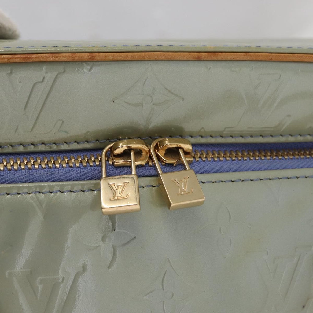 Louis Vuitton Sullivan Horizontal Bag Monogram Vernis Purple Patent_Leather Handbag (Pre-Owned)